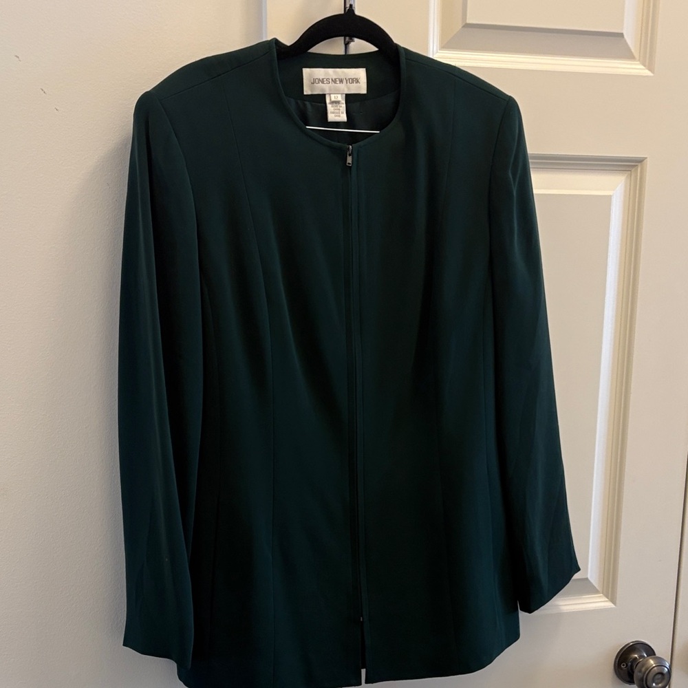 Jones New York Women's Dark Green Suit